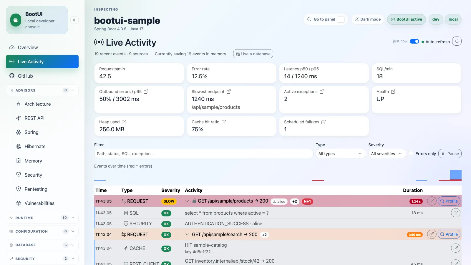 BootUI Live Activity panel